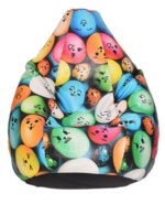 egg art bean bag