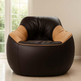 Bucket sofa Sandal/Black