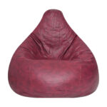 maroon bean bags